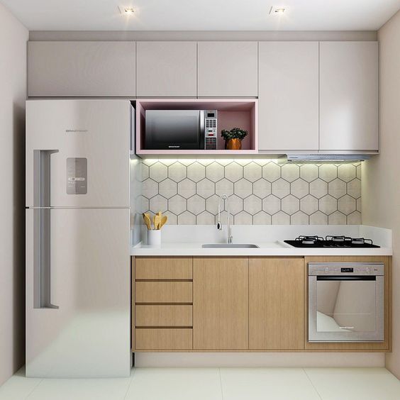 Ý tưởng thiết kế tủ bếp thông minh cho không gian nhỏ